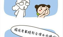 近视眼漫画,趣味漫画揭示视力奥秘