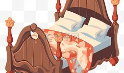 漫画床图,一幅漫画里的温馨与幽默